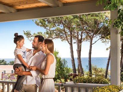 Luxuscamping - Klimaanlage - Zadar - Šibenik - liegen neben dem neuen Kinder-Aquapark - Krk Premium Camping Resort - Valamar Krk Premium Camping Resort - Mobilheim Superior