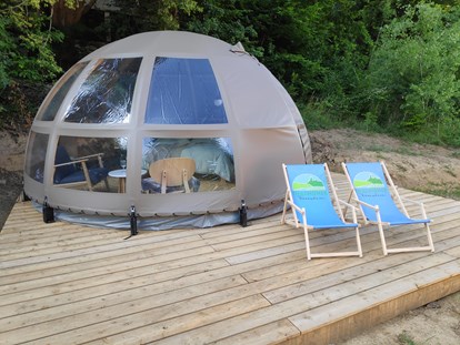 Luxuscamping - Bademöglichkeit für Hunde - Thalmühle