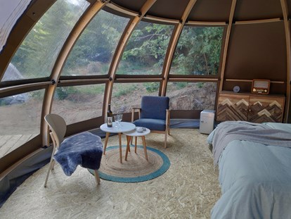 Luxury camping - gut erreichbar mit: Auto - Thalmühle
