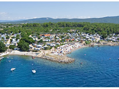 Luxuscamping - barrierefreier Zugang ins Wasser - Kroatien - Krk Premium Camping Resort - Gebetsroither