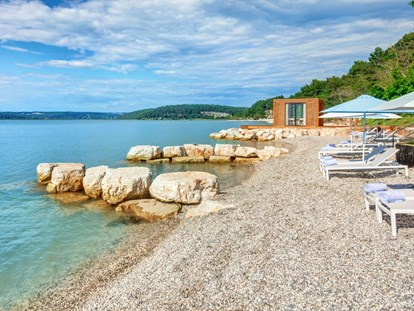 Luxuscamping - barrierefreier Zugang ins Wasser - Kroatien - Camping Resort Lanterna - Suncamp