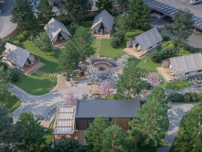 Luxuscamping - Kategorie der Anlage: 5 - Lakeside Petzen Glamping Resort