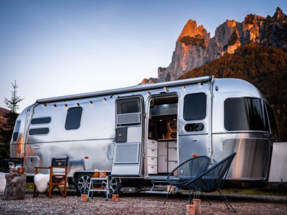 Luxury camping - gut erreichbar mit: Motorrad - Camping Seiser Alm