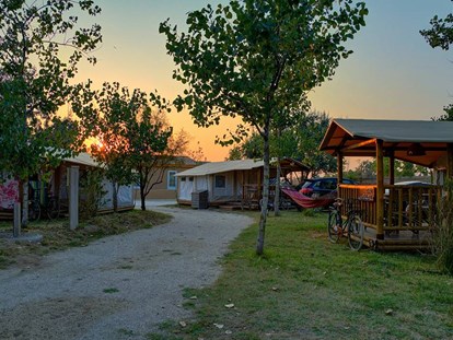 Luxuscamping - Cavallino - Sunlodge Jungle Zelte am Campingplatz - Italy Camping Village - Suncamp