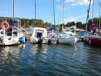 Luxury camping - Wasserrutsche - Marina im Hafencamp - Hafencamp Senftenberger See