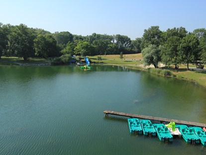 Luxuscamping - Umgebungsschwerpunkt: See - Wasserspaß - Donaupark Camping Tulln