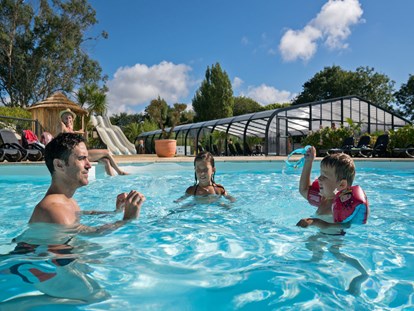 Luxuscamping - Swimmingpool - Camping Pommeraie de l'Océan - Vacanceselect