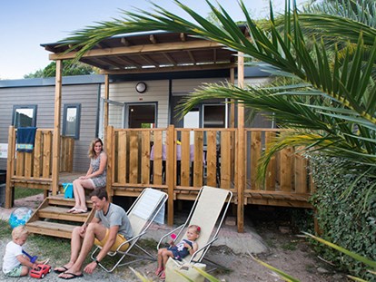 Luxuscamping - Umgebungsschwerpunkt: Meer - Camping Domaine du Colombier - Vacanceselect