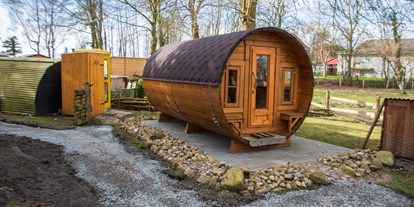 Luxury camping - Dusche - De Olle Uhlhoff De Olle Uhlhoff