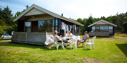 Luxuscamping - Hunde erlaubt - Nordjütland - Moderne Hütten mit WC/Dusche - Skiveren Camping Hütten / Bungalows auf Skiveren Camping