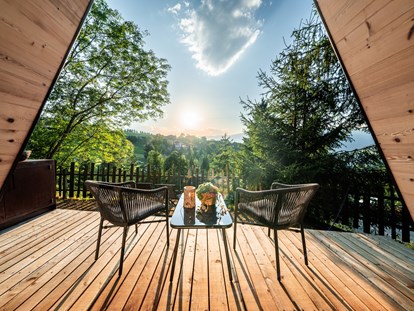 Luxury camping - Unterkunft alleinstehend - Trentino - Camping Seiser Alm Forest Tents