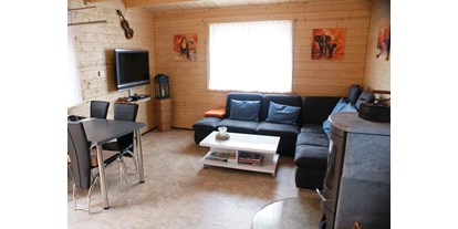 Luxuscamping - WC - Bungalow Family Plus  - Camping & Ferienpark Orsingen Bungalows auf Camping & Ferienpark Orsingen