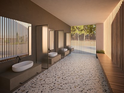 Luxuscamping - Wellnessbereich - Aminess Avalona sanitary facilities - Aminess Avalona Camping Resort