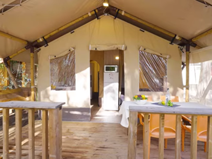 Luxury camping - getrennte Schlafbereiche - Costa Rei - Wasinja Lodge - 4 Mori Family Village Wasinja Lodge