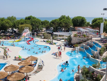 Luxuscamping - Cavallino-Treporti - Schwimmbad - Camping Ca' Pasquali Village Mobilheim Top Residence Gold auf Camping Ca' Pasquali Village
