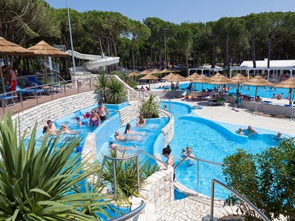 Luxury camping - Italy - Wellness - Camping Ca' Pasquali Village Mobilheim Top Residence Gold auf Camping Ca' Pasquali Village