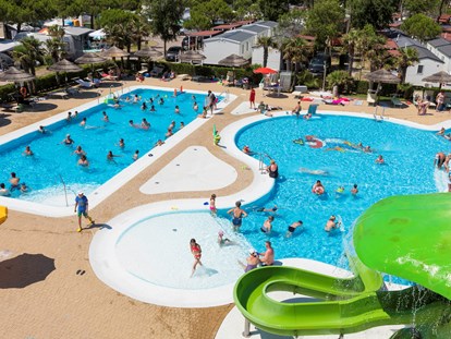 Luxuscamping - WC - Venetien - Schwimmbad - Camping Vela Blu Mobilheim Lido Platinum auf Camping Vela Blu