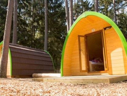 Luxury camping - Art der Unterkunft: Hütte/POD - Pleinfeld - Pod Area - Waldcamping Brombach Trekking Pod am Waldcamping Brombach