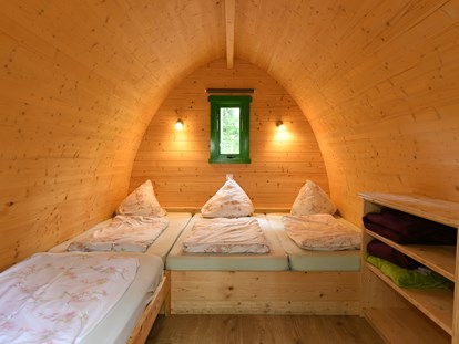 Luxury camping - Art der Unterkunft: Hütte/POD - Pleinfeld - Innenansicht Family-Troll - Waldcamping Brombach Family Pod am Waldcamping Brombach