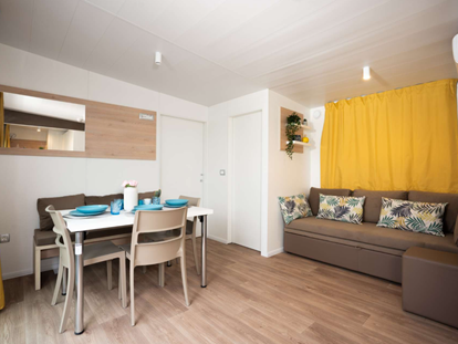 Luxuscamping - Gefrierschrank - Kroatien - Living room - Lavanda Camping**** Luxury Mobile Home mit swimmingpool