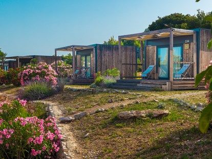Luxuscamping - getrennte Schlafbereiche - Dalmatien - Island Homes im Obonjan Island Resort - Obonjan Island Resort Island Homes