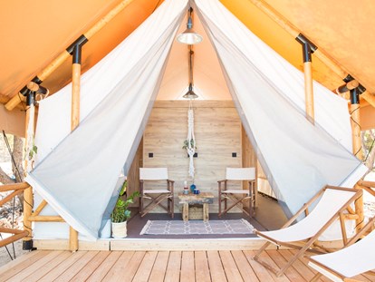 Luxury camping - getrennte Schlafbereiche - Dalmatia - Glamping Lodges - Obonjan Island Resort Glamping Lodges