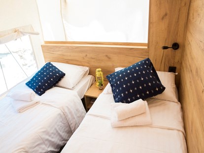 Luxuscamping - getrennte Schlafbereiche - Split - Dubrovnik - Obonjan Island Resort Glamping Lodges