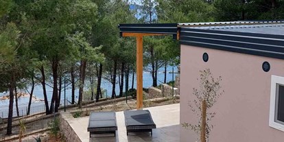 Luxuscamping - Terrasse - Dubrovnik - Premium Tris Mobile Home - Lavanda Camping**** Premium Tris Mobile Home