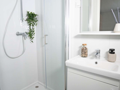 Luxuscamping - Hunde erlaubt - Dalmatien - Bathroom - Lavanda Camping**** Premium Tris Mobile Home