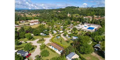 Luxuscamping - Bad und WC getrennt - Frankreich - Camping Le Château LODGE TRIGANO KENYA VINTAGE Camping Le Château