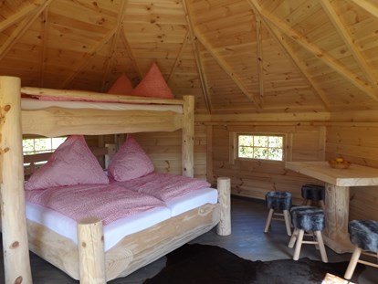 Luxury camping - Terrasse - gemütlich, urig und kuschelig - Chalets/ Mobilheime Trekkinghütte Cottage