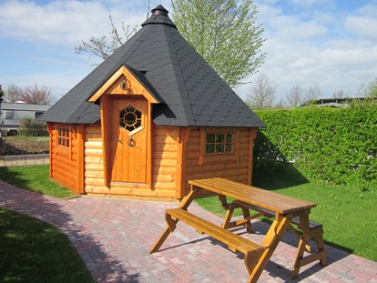 Luxury camping - Terrasse - Unsere Kotta "Ilvy" ist für Familien sehr geeignet.  - Chalets/ Mobilheime Trekkinghütte Cottage