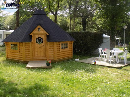 Luxuscamping - WC - Pays de la Loire - Camping de l’Etang Kotas auf Camping de l'Etang