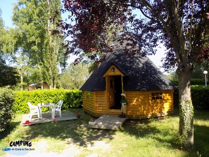 Luxury camping - Heizung - Pays de la Loire - Camping de l’Etang Kotas auf Camping de l'Etang
