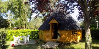 Luxuscamping - Terrasse - Loire-Atlantique - Camping de l’Etang Kotas auf Camping de l'Etang