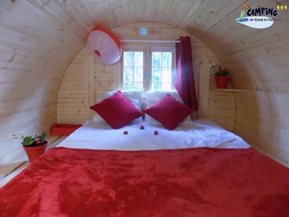Luxuscamping - getrennte Schlafbereiche - Loire-Atlantique - Camping de l’Etang Barrel 