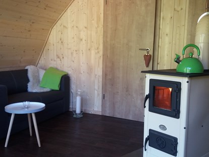 Luxuscamping - Art der Unterkunft: Hütte/POD - Die gemütliche Kuschelecke. - Vollmershof Urlaub im Holz-Igloo