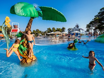 Luxury camping - Sonnenliegen - Dalmatia - Poolanlage - Zaton Holiday Resort Glamping Zelte auf Zaton Holiday Resort