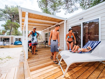Luxury camping - getrennte Schlafbereiche - Croatia - Mobilheime Superior - Zaton Holiday Resort Mobilheime auf Zaton Holiday Resort