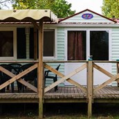 Luxuscamping: Camping Ile De La Comtesse  : Mobile Home Plaisancier am Camping Ile De La Comtesse
