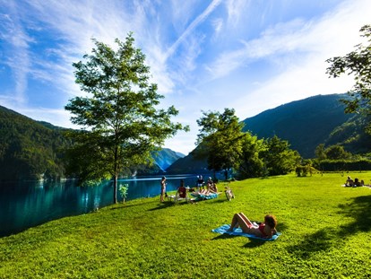 Luxury camping - Preisniveau: gehoben - Veneto - Camping al Lago Arsie Zelt Esox am Camping al Lago Arsie