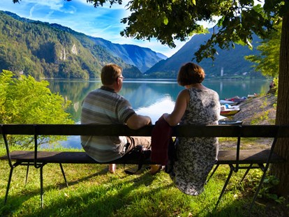 Luxury camping - Preisniveau: gehoben - Italy - Camping al Lago Arsie Sampei Zelt am Camping al Lago Arsie