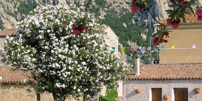 Luxuscamping - Kochmöglichkeit - Costa Smeralda - das charmante Dorf San Pantaleo, 4km entfernt - Königszelt in Sardinien Königszelt in Sardinien