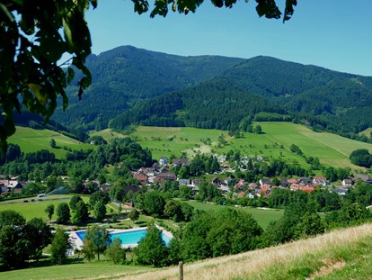Luxuscamping - Gartenmöbel - Bas Rhin - Camping Schwarzwaldhorn Schwarzwald-Lodge auf Camping Schwarzwaldhorn
