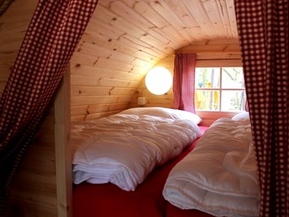 Luxury camping - Heizung - Ostseeküste - 2x2m Schlafbereich - Camping Pommernland Campingfässer auf Camping Pommernland