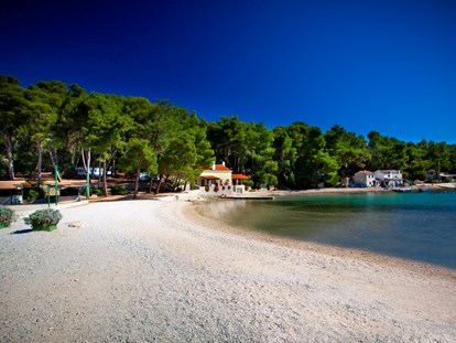 Luxuscamping - Kroatien - Strand - Camping Baldarin Glamping-Zelte auf Camping Baldarin