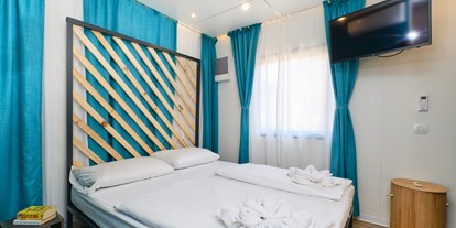 Luxuscamping - Klimaanlage - Freedhome Doppelzimmer - Camping Cikat Luxuriöse Mobilheime Typ Freed-Home auf Camping Cikat