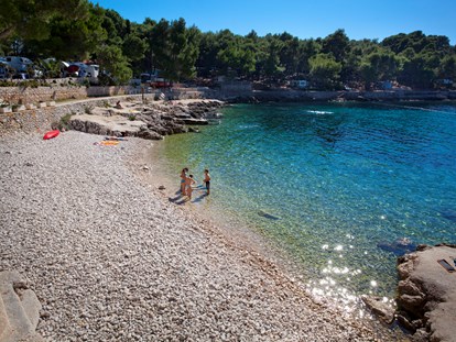 Luxury camping - Preisniveau: exklusiv - Cres - Lošinj - Strand - Camping Cikat Mobilheime Typ C auf Camping Cikat