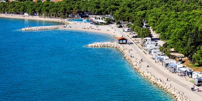 Luxuscamping - Terrasse - Zadar - Šibenik - Glamping auf Solaris Camping Beach Resort - Solaris Camping Beach Resort - Suncamp SunLodge Safari von Suncamp auf Solaris Camping Beach Resort
