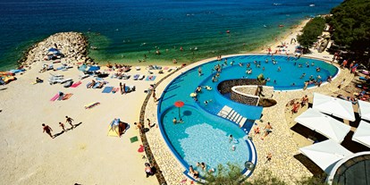Luxury camping - Kaffeemaschine - Split - Dubrovnik - Glamping auf Solaris Camping Beach Resort - Solaris Camping Beach Resort - Suncamp SunLodge Safari von Suncamp auf Solaris Camping Beach Resort